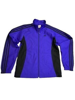 ADIDAS Lightweight Activewear Spring Track Running Jacket - Womens Small